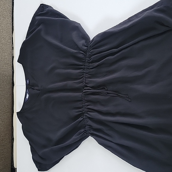 Lands End Black Tie Waist Women Size Xsmall Small Swimsuit Cover Up - Picture 11 of 11